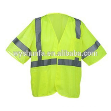 ENISO 20471 STANDARD chaleco reflectante chaqueta de alto rendimiento